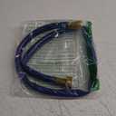 5/8" PVC Hose - Kink-Resistant - Leak-Free & Durable for Garden (3FT, Blue)