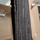 24 inch x 24 inch Carpet Tiles upholstered Non-Slip Carpet Squares Reusable Easy to Install Indoor and Outdoor Office Home Decor Flooring (Khaki, 18 PCS)