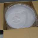 2Pcs Acrylic Cake Display Stand 6'' 10'' Round 2 Tier Clear Cylinder Cake Box for Wedding Birthday Party Decor (6 / 10 Inch)