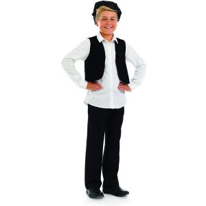 fun shack Victorian Boy Costume, Kids Victorian Costume, Boys Victorian Costume, Victorian Boys Costume (Large, Black)