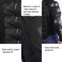 Kids Chest Protector Motocross Dirt Bike Gear Motorcycle Full Body Armor Jacket Protective Back Spine Protector Vest Gear, Small