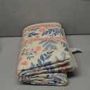 Joydeco Boho Floral Light Pink 5x7 Area Rugs for Bedroom Girls Playroom, Machine Washable Kids Room Nursery Rug Non Slip, Soft Indoor Floor Carpet for Living Room Dorm Classroom