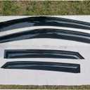 Side Car Window Visor Vent Deflectors Rain Guards Compatible with Lexus RX 350 350h 500h 2023 2024 2025, Vent Deflector Window Rain Guard Sun Shade Visors, Car Accessories 4PCS-Smoke