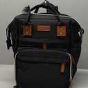 Diaper Bag Backpack with Changing Station, Large Diaper Bag, Baby Bag, Multifunctional Diaper Bag, Black