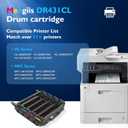 DR431CL DR-431CL Drum Unit Replacement for Brother HL-L8260CDW HL-L8360CDW HL-L9310CDW MFC-L8610CDW MFC-L8895CDW MFC-L8900CDW MFC-L8905CDW MFC-L9570CDW Printer, 30000 Page Yield