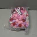 200 Pieces 1 Inch Colorful Felt Pompom Balls Valentine's Day Felt Balls Decorative Felt Ball DIY Handmade Felted Balls for Valentine's Day DIY Craft Garlands Decoration (Stylish Colors)