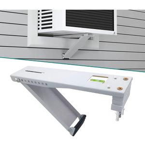 Daisypower Window AC Bracket,Window Air Conditioner Support Brackets Light Duty,Sturdy Structure AC Unit Bracket,Up to 85lbs, 5,000~12,000BTU(S)