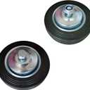 Griddle Accessories for Blackstone 22" 28" and 36" Griddles Wheels Replacement, 4 Inches Wheels Griddle Replacement Parts for Blackstone Griddles, 2PCS