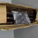 Wifi Box Charcoal Retro Wood Router Box and Modem Storage Boxes, Double-Layer Wooden Wifi Boxes Hider No Signal Blocking Router Cabinet Wood