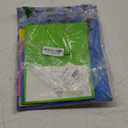 Hallmark Assorted Gift Bags (8 Bags: 3 Small 6", 3 Medium 9", 2 Large 13") Solid Pink, Blue, Green, Yellow, Red