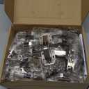 Ravinte 20 Pack Soft Close Hidden Hinges Surface Mount Kitchen Cabinet Hinges, No Pre-drilled Heavy Duty for Kitchen Cabinet Cupboard Door