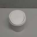 Mini Swing Top Trash Can with Lid Compact Desktop Garbage Bin for Office Home Dorm Mini Waste Basket for Cleanliness and Organization Versatile Adorable Design