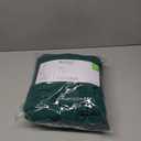 Royale Linens 100% Organic Cotton Fitted Sheet - Percale Weave - Super Soft Deep Pocket Bottom Sheets - Elastic Sheet King Size - King Fitted Sheets Only - (78"x80"+15", Hunter Green)