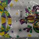 Kids Mardi Gras Shirt Girls Boys Fat Tuesday Shirts New Orleans Carnival Party Mask Graphic Outfits (White)