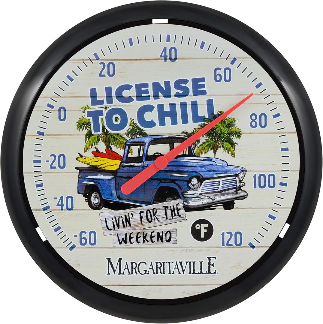 La Crosse 104-134B 13.25-inch License to Chill Analog Dial Thermometer