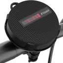 Inwa Portable Bluetooth Speaker, Bike Speakers with Speed Display, Wireless Speaker with 480 Mins Super Long of Playtime. Decent Sound, Compact Size and Loudness for Riding, Hiking, Showering, Golfing