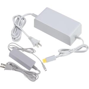 2-1 AC Adapter Compatible with Wii U Console and Wii U Gamepad, Power Console, and Gamepad Charger (for Both Console/Gamepad)