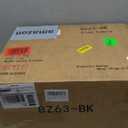 Vagusicc Set of 2 Black Nightstand with Charging Station and LED Lights, Narrow End Table, LED Night Stand with 3 Fabric Drawers for Bedroom, Small Bedside Table, Narrow Side Table for Small Spaces