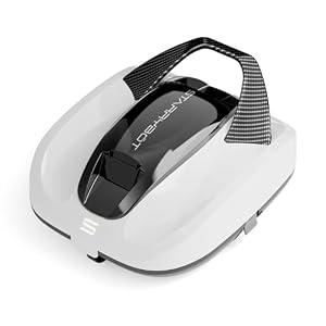 Starrybot Cordless Robotic Pool Cleaner, Portable Swimming Robotic Pool Vacuum Self-Parking Technology,150Mins Runtime,Pool up to 900 Sq.Ft, Ideal for Above-Ground Pools