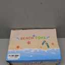 Collapsible Beach Toys for Toddler,Sandbox Toys for Kids 3 Packs Foldable Buckets with Sand Molds,Shovels&Mesh Bag for Beach Summer Outdoor Activities,Travel Sand Toys for Kids Boys Girls