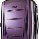 Samsonite Winfield 2 Hardside Expandable Luggage with Spinner Wheels, Purple, Carry-On 20-Inch
