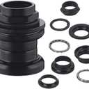 CDHPOWER 8pcs 1" Threaded Bicycle Headset Combo- Gas Motorized Bicycle (Black)
