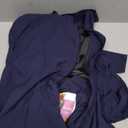 OTU Men's Lightweight Waterproof Hooded Rain Jacket Outdoor Raincoat Shell Jacket for Hiking Travel Large