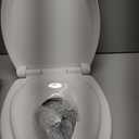 Quick Flip Toilet Seat with Built-in Potty & Splash Guard for Toddler Training, Slow Close - Jool Baby (Elongated)