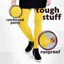 Silky Toes Women's 60D Soft Opaque Tights 1-2 Pairs -Black White And Colored Stockings for Women (Yellow)