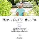 Wallaroo Hat Company Mens Palm Beach Fedora  UPF 50+ UV Sun Protection, Wide Brim Sun Hat, Packable Design, Adjustable Size (Large-X-Large, Camel)