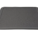DRINKPOD Stone Bath Mat Diatomaceous Earth Shower Mat Non-Slip Super Absorbent Bathroom Floor Mat Quick Drying Natural 16x12 (Grey)