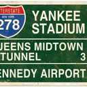 KPSheng Stadium Vintage Retro Rustic Metal Tin Sign Pub Store Wall Deco Art 12 x 8 Inches