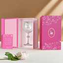 Swanfort 71th Birthday Gifts for Women, Vintage 1955 Wine Glass, 71th Birthday Decorations for Women, Meaningful 71th Gifts, Funny 71 Year Old Birthday Gift, Turning 71 Present for Her.