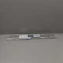 2 Pack Tension Rod Oval Spring Tension Curtain Rod Adjustable 22 to 36 Inches Small Short Nickel Tension Rods No Drilling Spring Loaded Curtain Rods For Doors and Windows, 22-36 Inch, Nickel