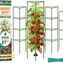 ZeeDix 4 Pack Heavy Duty Tomato Cages for Garden 57 Inch