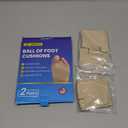 Metatarsal Pads Ball Foot Cushion - 2 Pairs Metatarsal Pads Women & Men with Gel for Morton's Neuroma & Metatarsalgia Pain Relief, Ball of Foot Cushion for Standing, Running, Walking - M