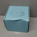 Cobbe Waterfall Bathroom Faucets 3 Hole, Matte Black Bathroom Sink Faucet Square 4 Inch Centerset with Pop-Up Drain, 2 Handle and 2 Supply Hoses, Lead-Free Stainless Steel for Vanity Sink Rv