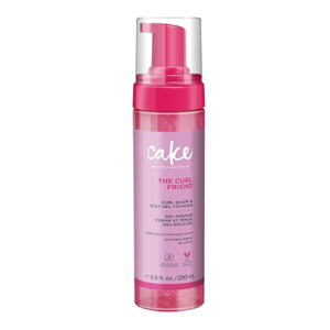 Cake Beauty GeltoFoam Curl Styler, The Curl Friend – High Hold & Definition  Frizz Protection Infused with Coconut Oil & Shea Butter  For Curly Hair 6.8 fl oz./ 200 mL