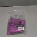 ZYBOUTIC Baby Girls Metallic Shorts Sparkle Shiny Toddler Shorts PU Faux Leather Girls Birthday Short Pants Halloween Christmas Newyear Grape Purple 7-8years