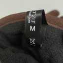 Harssidanzar Sherpa Gloves Women's Outdoor Winter for Gloves Genuine Suede Lined SL021US (Medium, Camel/Dark Brown)