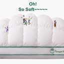 YOUR MOON Fluffy Support Bed Pillow Queen Size, Super Soft Premium Down-Alternative Filling for Sleeping, Luxury Hotel Quality Bed Pillows for Side Sleeper (White)