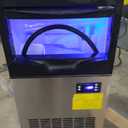 Mojgar Commercial Ice Maker Machine,100lbs/24H Stainless Steel Freestanding Commercial Ice Machine,Under Counter Ice Maker for Bar, Coffee Shop