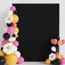 Babenest Wedding Arch Backdrop Cover, 6.6x5.2FT Dusty Pink Two-Sided Spandex Cover for Square Metal Arch Stand, Fitted Balloon Arch Cover for Party Ceremony Birthday Baby Shower Anniversary Deco