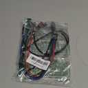 USAMS Multi USB Cable 1ft 2Pack Short 3 in 1 Charging Cable Nylon Braided Adapter with Type-C Micro USB Port Connectors for Cell Phones and More