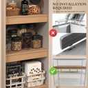 Wire Shelf Covers, 5Pcs 33"x16" Inch Shelf Covers for Wire Shelving, 0.39 Inch Thick (Not Wood), Moisture Resistant Wires Rack Cover with No Installation for Pantry, Closet, Kitchen