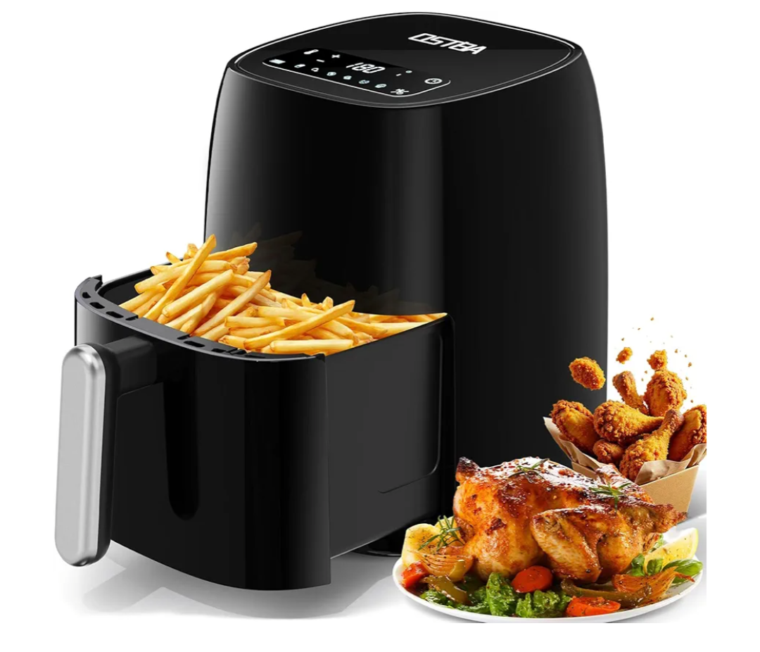 Air Fryer – 4 QT Compact Airfryer for Quick & Easy Meals in Minutes, Features Hi-Fry Technology for Extra Crisp, Touchscreen Controls