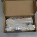 Probrico 5 Pack 5 Inch Brushed Gold Cabinet Pulls, Gold Kitchen Cabinet Handles for Elegant Upgrades, Durable Bathroom Hardware Set, Heavy-Duty Drawer Pulls for Dresser Hardware