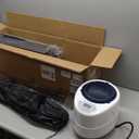 MIXC Full Body Portable Personal Saunas Box for Home, 2 Person Steam Sauna at Home Spa with 2.6L & 1500W, Two-Person with 2 Foldable Chairs, Remote Control, Home Sauna for Gym, Black