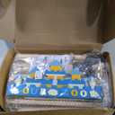 Stuffed Animal Storage and Holder - Large Size Wooden Animals Zoo Toy Organizer with Elastic Bands, Swivel Wheels and Castle Stickers, For Toddler Rooms, Playrooms, Bedrooms(58x16x16inch) (58inches)