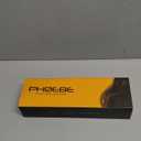 Mini Curling Iron PHOEBE 3/4 Inch Dual Voltage Ceramic Tourmaline Ionic Hot Curler Brush with Traveling Bag for Europe, Professional, Travel for Short Hair